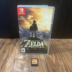 The Legend of Zelda Breath of the Wild Nintendo Switch
